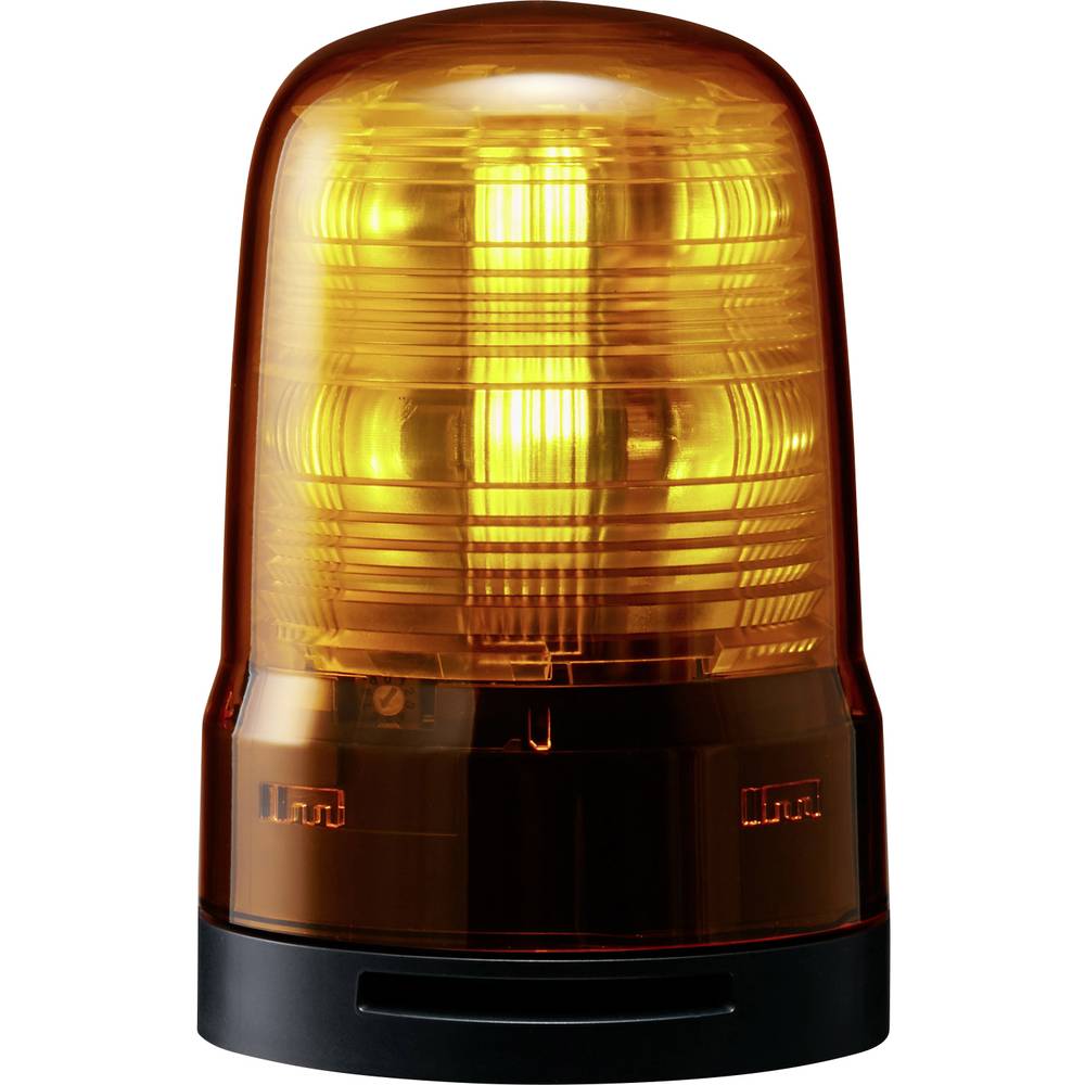 Patlite Signaallamp SF08-M2KTB-Y SF08-M2KTB-Y Geel Geel Zwaailicht 100 V/AC, 240 V/AC 86 dB