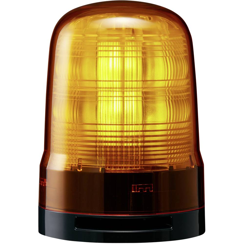 Patlite Signaallamp SF10-M1KTB-Y SF10-M1KTB-Y Geel Geel Zwaailicht 12 V/DC, 24 V/DC 88 dB