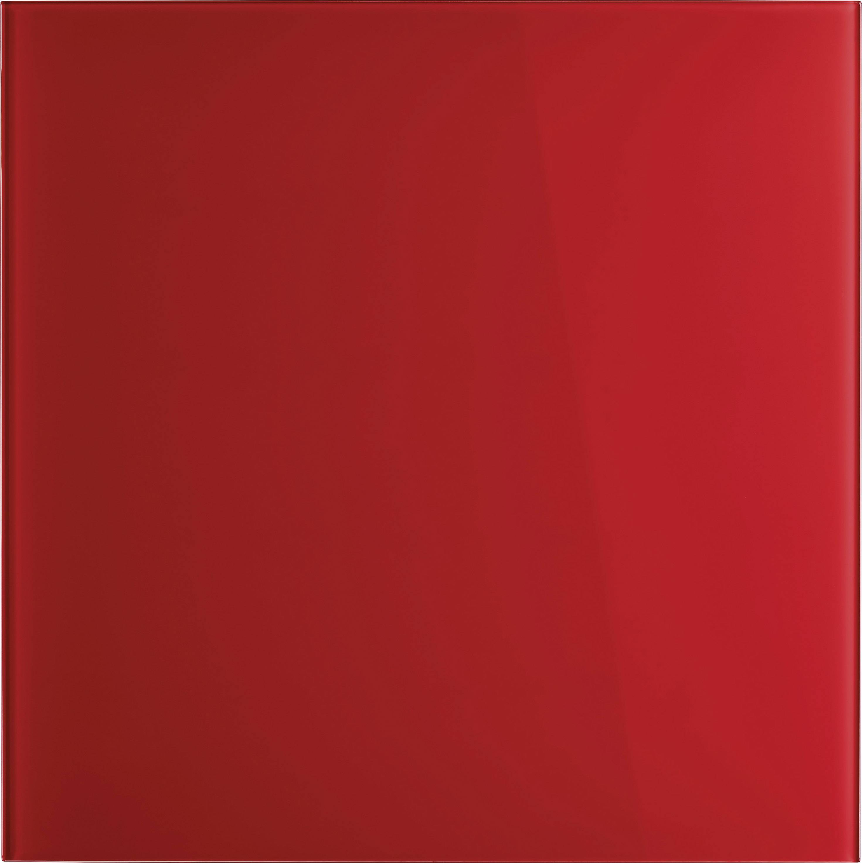 Een vierkant, egaal rood beeld zonder herkenbare patronen of details.