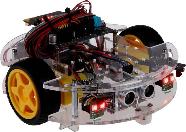 Joy-it Robot (bouwpakket) Micro:Bit "JoyCar" Bouwpakket MB-Joy-Car