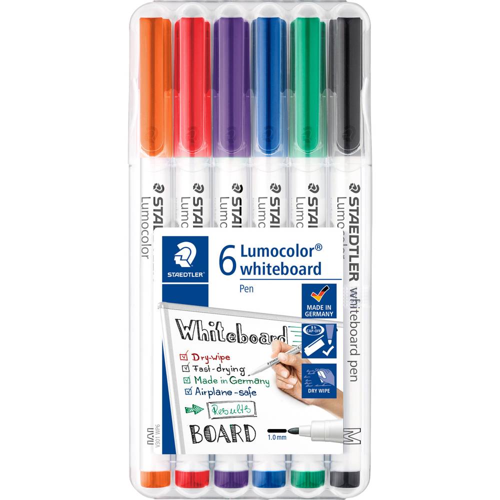 STAEDTLER Lumocolor whiteboard pen - Box 6 st