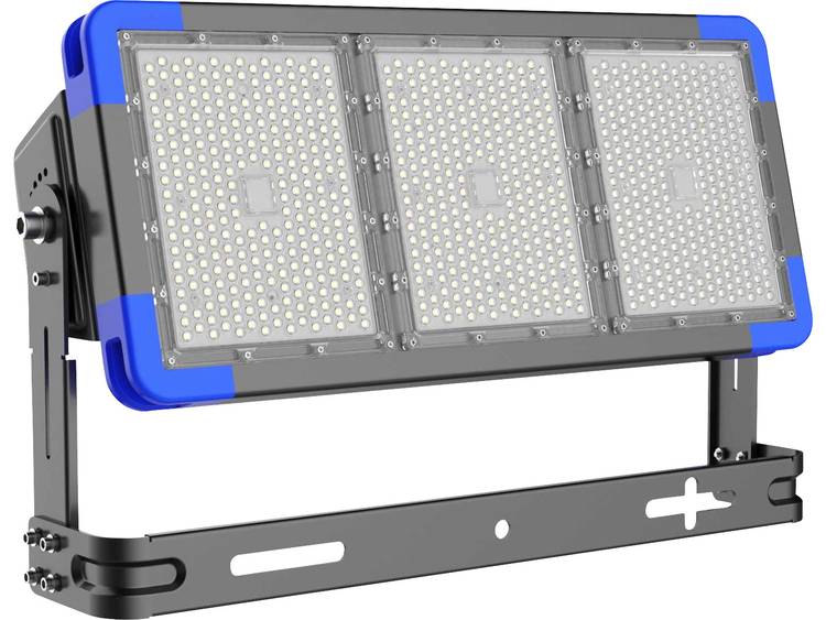 as Schwabe Energyline XL 540W LED Bouwlamp, LED-wandspot, Wandschijnwerper LED 540 W Blauw-zwart