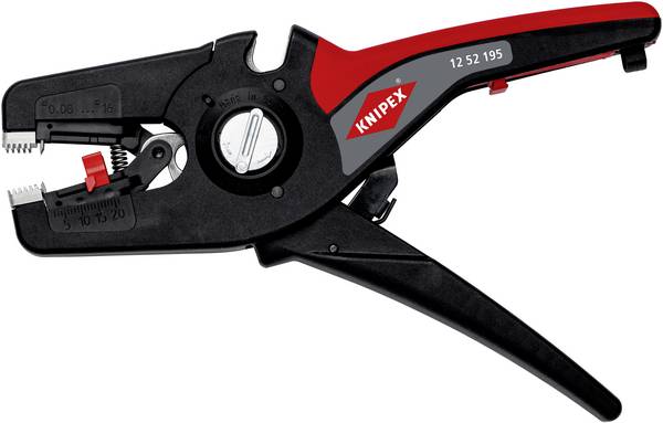 Knipex PreciStrip 16 12 52 195 Automatische striptang     0.08 tot 16 mm