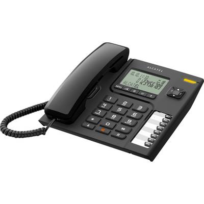 Alcatel T76 Vaste analoge telefoon Handsfree LC-display Zwart 