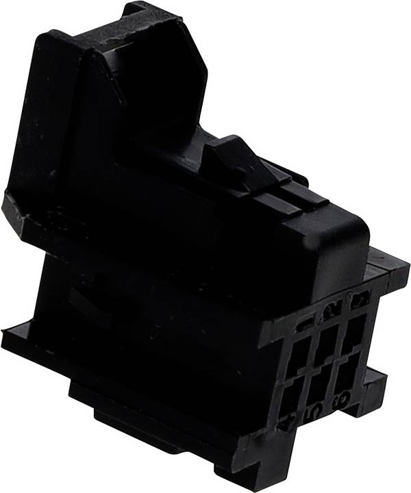 TE Connectivity 144095-2 Female behuizing (kabel) Totaal aantal polen: 6 Rastermaat: 2.54 mm Inhoud: 1 stuk(s)