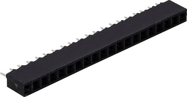 TE Connectivity Female header (standaard) Aantal rijen: 1 6-535541-8 1 stuk(s)