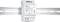 Voeding gemonteerd op DIN-rail, model HS-PS060DA-12-R2, ingang: 100-240VAC, uitgang: 12VDC, 5A, beschermingsklasse IP20.