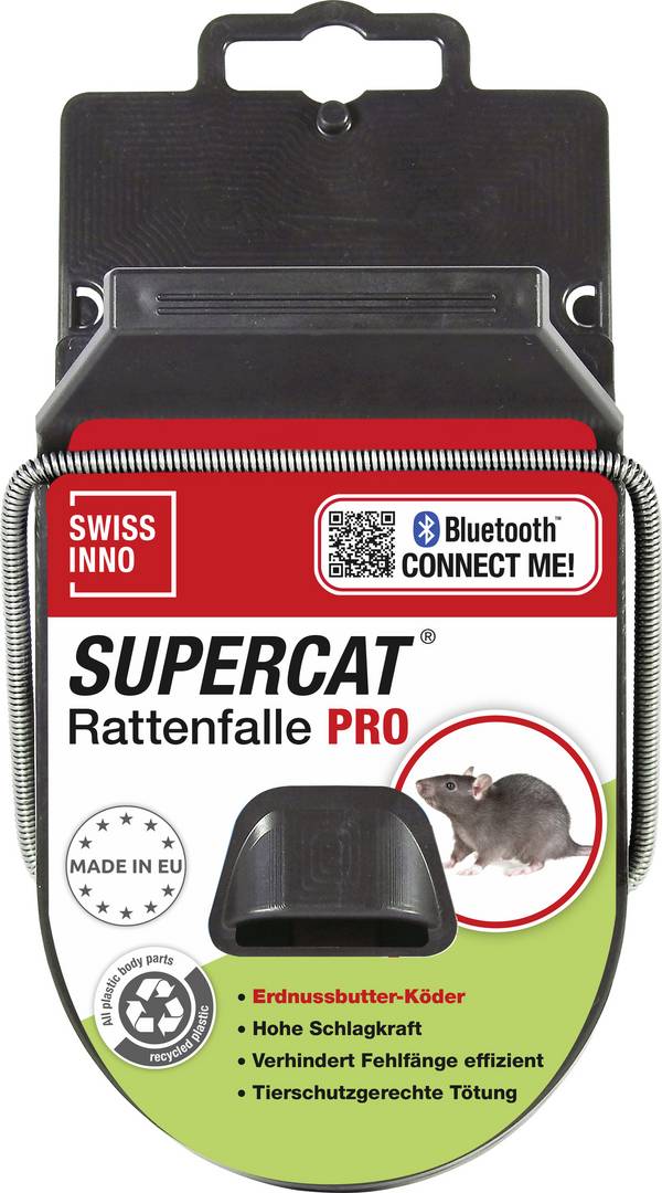 Swissinno SuperCat PRO Rattenval Functies: Lokstof  1 stuk(s)