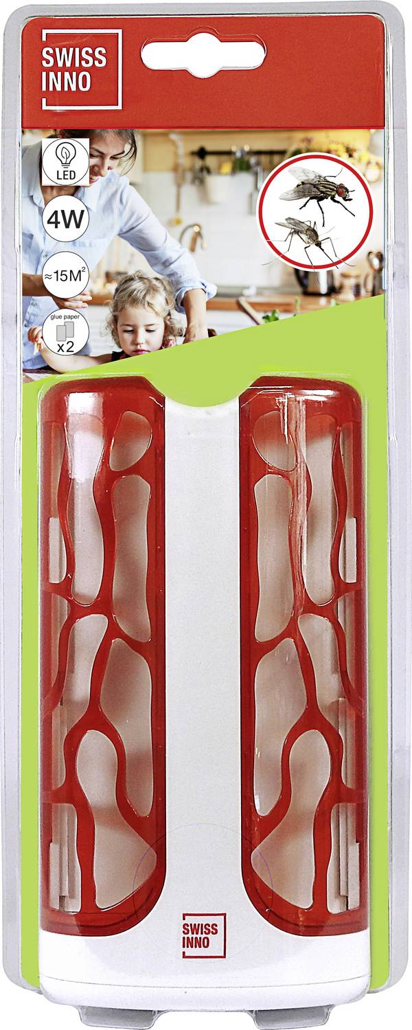 Swissinno Mini Glue Catcher 1 247 001 Lijmval met UV-licht UV-lamp, Plakfolie 4 W  Wit-rood 1 stuk(s)