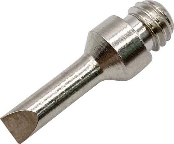 TOOLCRAFT T02 Soldeerpunt Beitelvorm Grootte soldeerpunt 7 mm Lengte soldeerpunt: 22 mm Inhoud: 1 stuk(s)