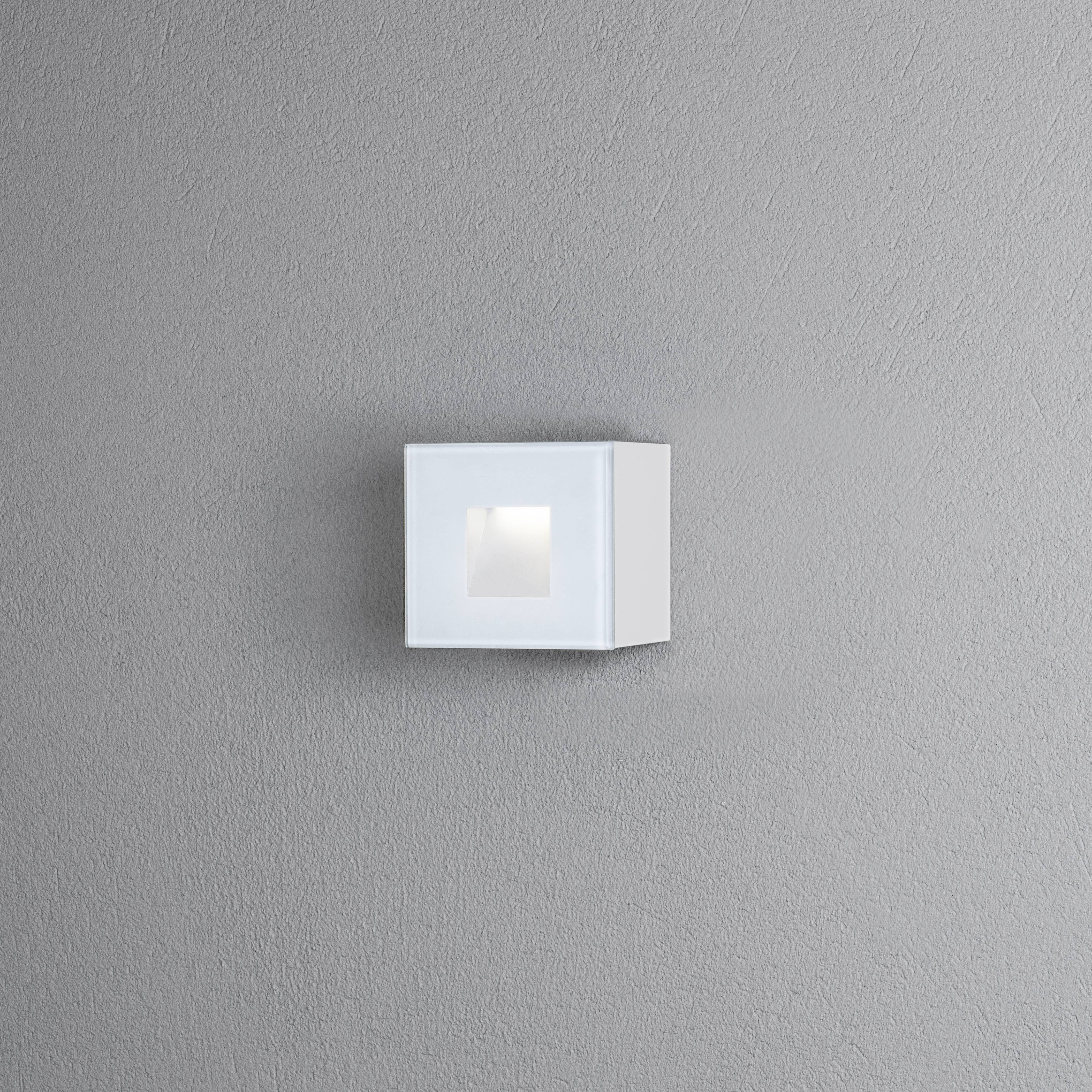 Konstsmide Chieri 7864-250 LED-buitenlamp (wand) Energielabel: G (A - G) 1.5 W Wit – Foto 2 van 2