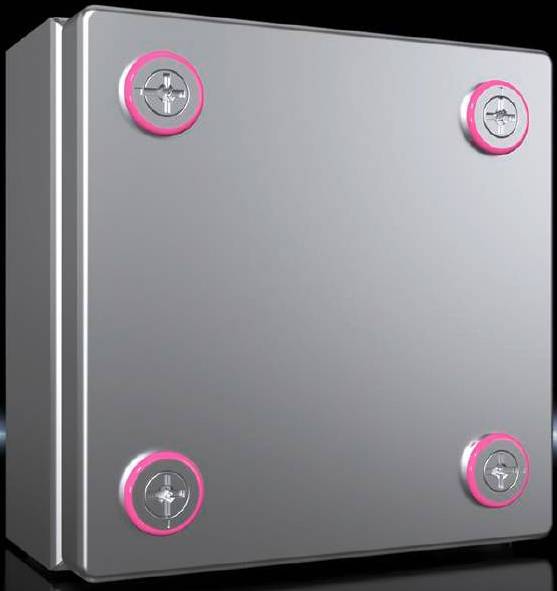 Rittal 1560000 Installatiebehuizing, Wandbehuizing 150 x 150 x 80 RVS RVS 1 stuk(s) Piece
