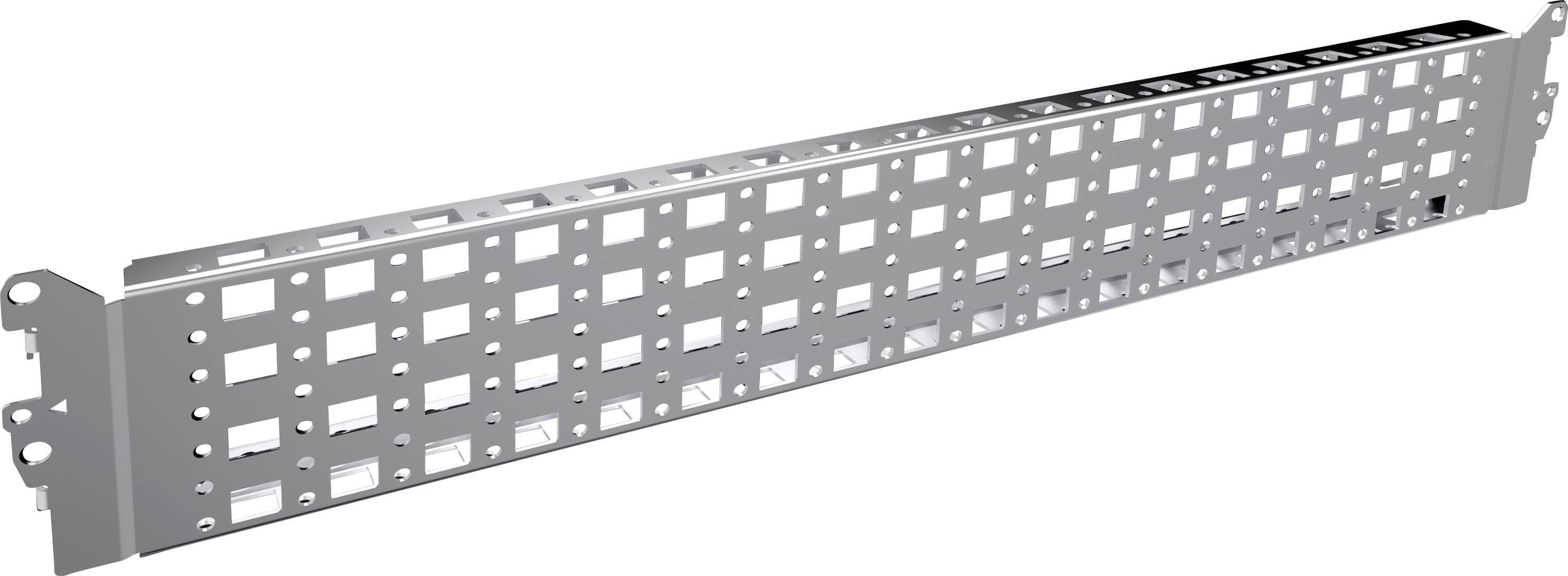 Rittal VX 8100.732 8100732 Montagechassis (l x b x h) 600 x 23 x 89 mm RVS 2 stuk(s)