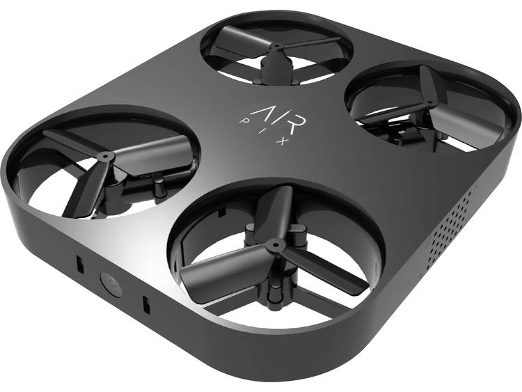 Airselfie Drone (quadrocopter) Luchtfotografie Black, Aluminium (mat)
