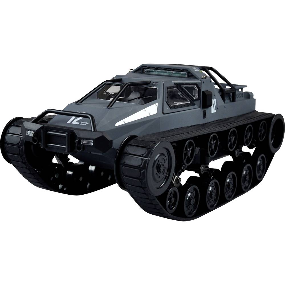 Amewi - Gear Wheel Tank - 1:12 - Blauw/Grijs