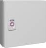Rittal KX 1546.000 Installatiebehuizing, Wandbehuizing 200 x 200 x 80 Plaatstaal Grijs-wit (RAL 7035) 1 stuk(s)