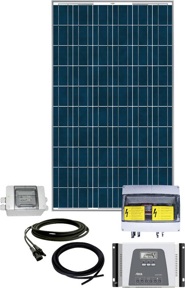 Phaesun Rise 600399 Zonne-energieset 2500 Wp Incl. laadregelaar