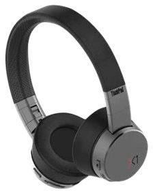 Lenovo ThinkPad X1 Over Ear headset Bluetooth Zwart, IJzergrijs Ruisonderdrukking (microfoon) Volumeregeling, Microfoon uitschakelbaar (mute)