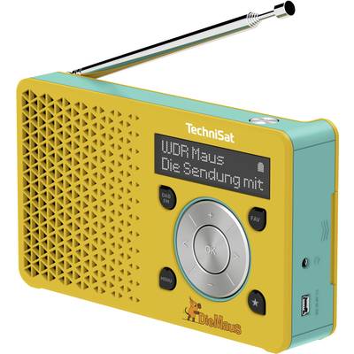 TechniSat DIGITRADIO 1 Maus Edition Zakradio DAB+, VHF (FM)   