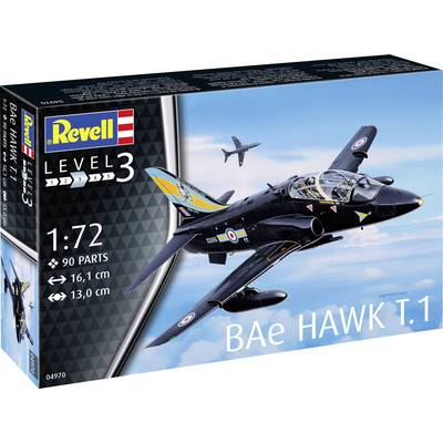 Televisie kijken Samenpersen rijk Revell 04970 BAe Hawk T.1 Vliegtuig (bouwpakket) 1:72 kopen ? Conrad  Electronic