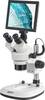 Kern OZL 466T241 OZL 466T241 Digitale microscoopset Trinoculair 45 x Opvallend licht, Doorvallend licht