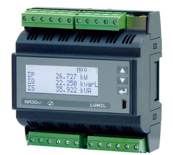 Lumel NR30IoT 1221MSM0 NR30IoT 1221MSM0 Digitaal DIN-railmeetapparaat DIN-railmeter