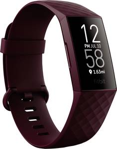 Conrad FitBit Charge 4 Activiteitentracker Wijnrood aanbieding Conrad FitBit Charge 4 Activiteitentracker Wijnrood aanbieding