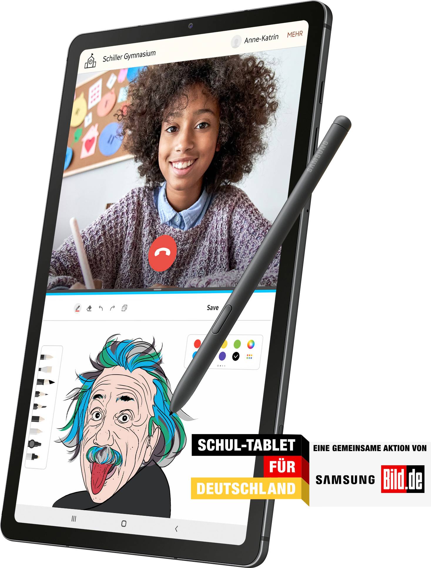 SAMSUNG Galaxy Tab S6 Lite LTE 64GB Blauw SM-P615NZBABTU-8