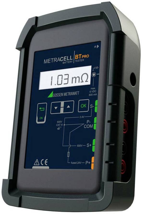 Gossen Metrawatt Batterijtester METRACELL BT PRO Meetbereik (batterijtester) tot 600 V Oplaadbare batterij, Batterij B100B