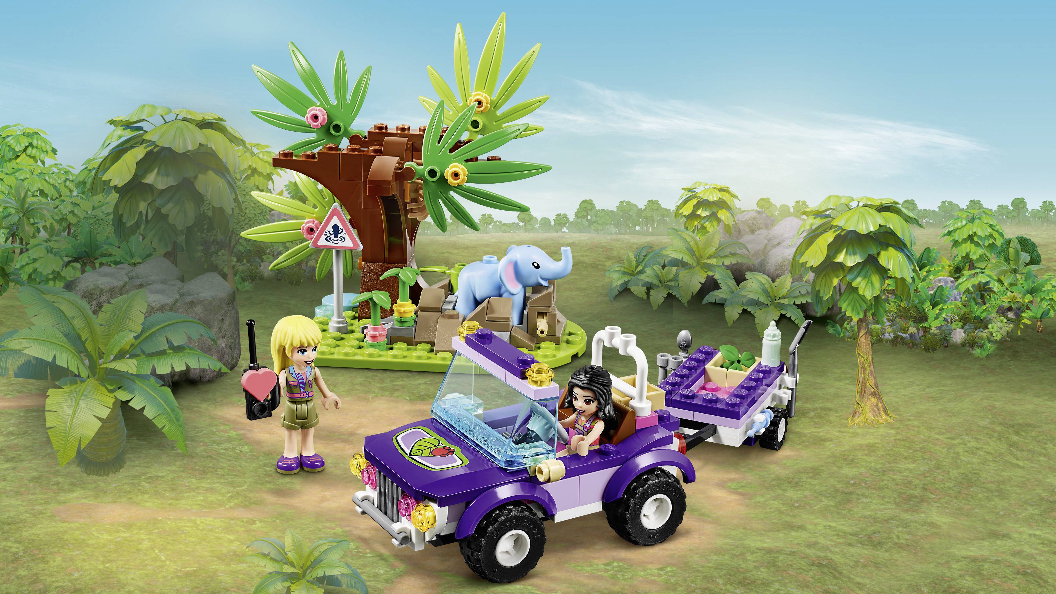 Lego Friends 41421 Redden Van De Olifantenaby Met Bestelwagen Conrad Be