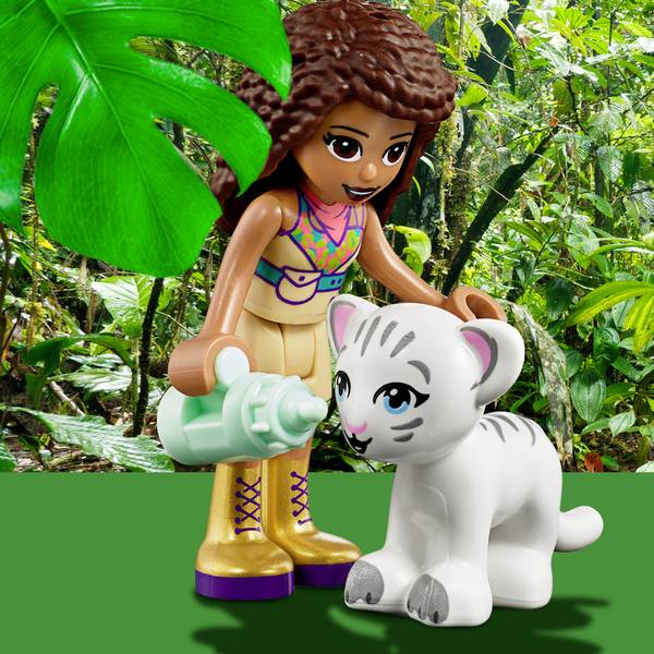 tiger rescue lego friends