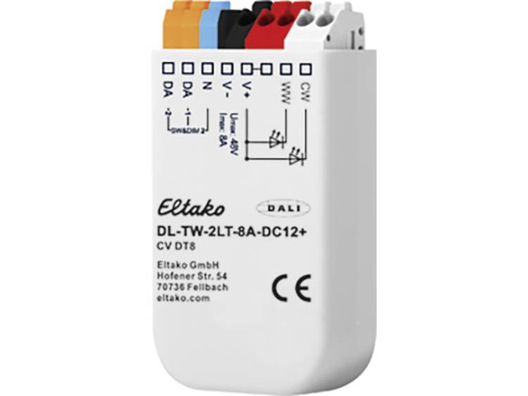 Eltako LED-dimmer DL-TW-2LT-8A-DC12+ Inbouw (in muur of meubel), Inbouw (in muur)