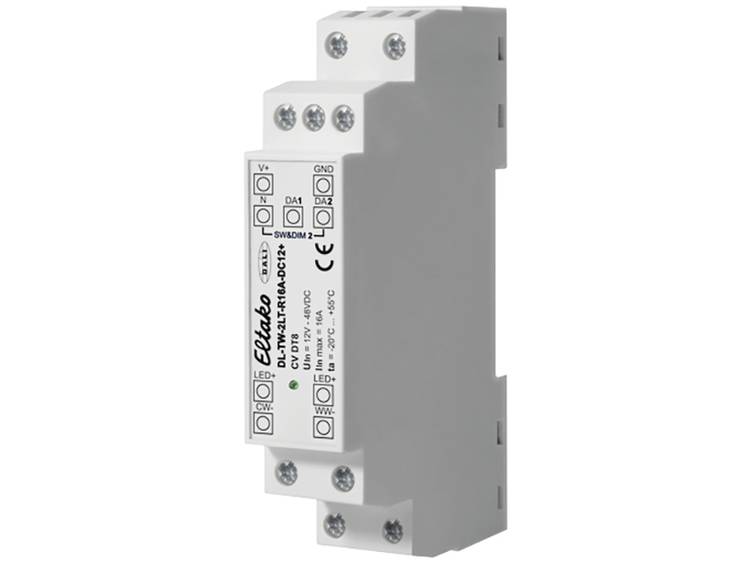 Eltako LED-dimmer DL-TW-2LT-R16A-DC12+ DIN-rail, DIN-rails