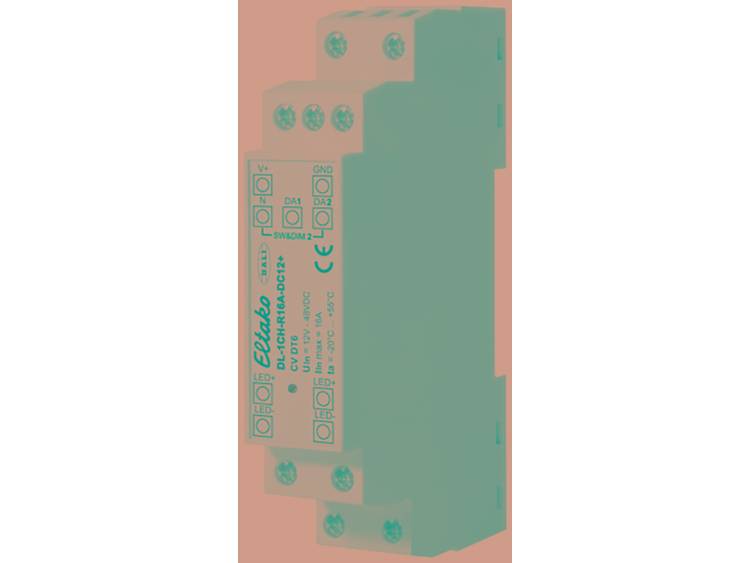 Eltako LED-dimmer DL-1CH-R16A-DC12+ 1-kanaals DIN-rail, DIN-rails