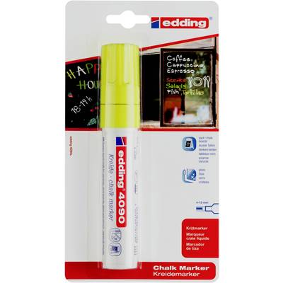 Edding 4090 Krijtmarker Neon-geel 4 mm, 15 mm-0