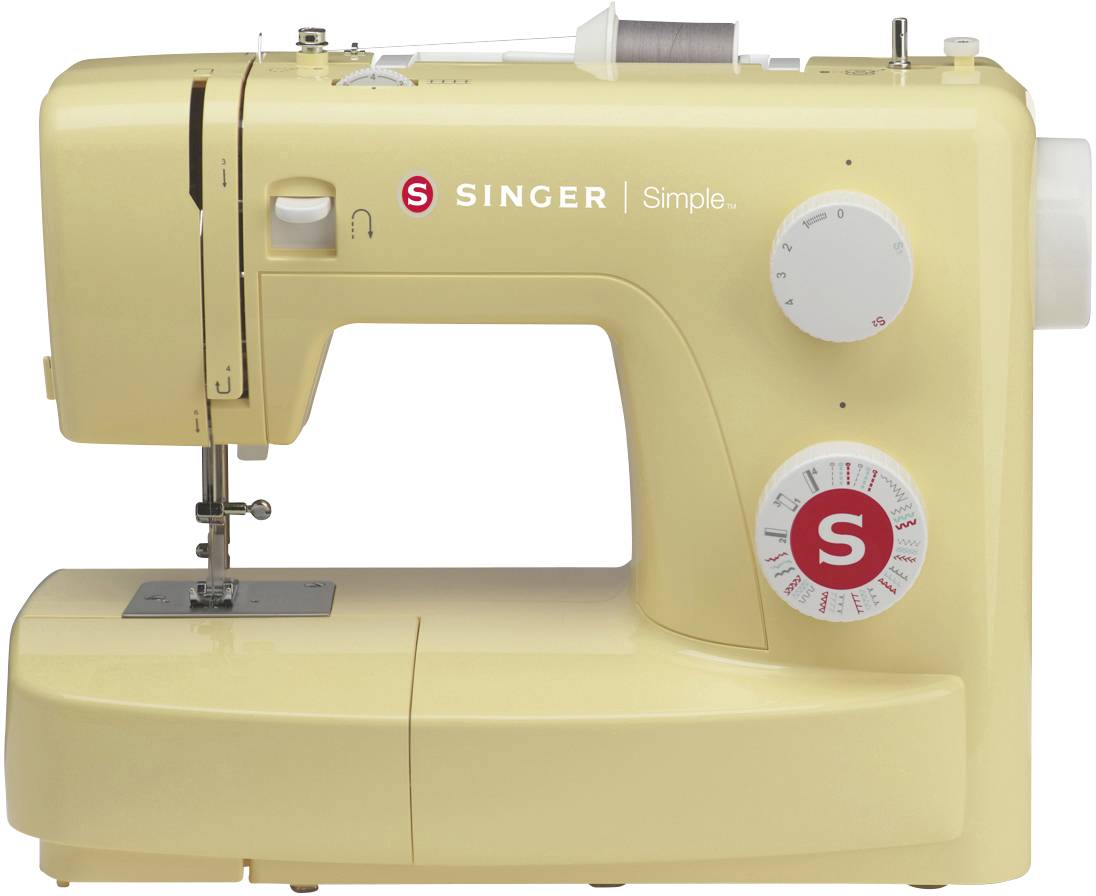 Singer Naaimachine met vrije arm Simple 3223 Geel-0