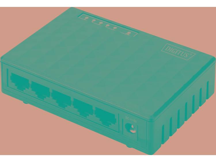Digitus DN-50012-1 Unmanaged Fast Ethernet (10-100) netwerk-switch