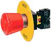 Siemens 3SB2908-2AK 3SB29082AK Onderlegring Rond (Ø) 19 mm NOT-AUS Geel 1 stuk(s)