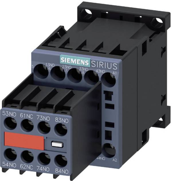 Siemens 3RH2271-1AP60 Hulpbeveiliging 7x NO, 1x NC 10 A Met hulpcontact Geschikt voor merk (relais): Siemens 1 stuk(s)