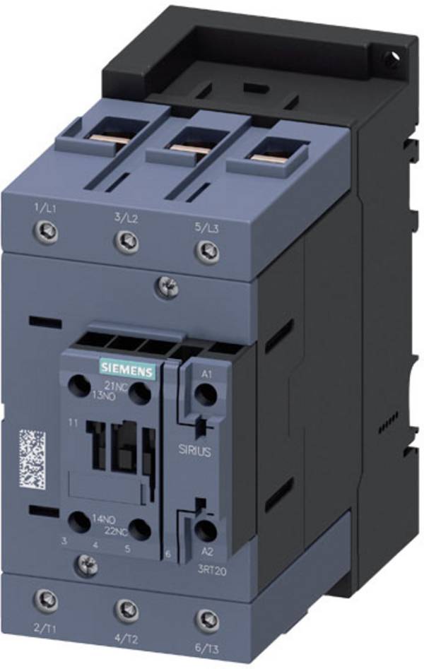 Siemens 3RT2045-1XF40-0LA2 Baanbescherming 1x NO, 1x NC 82 kW 1000 V 77 A Met varisator 1 stuk(s)