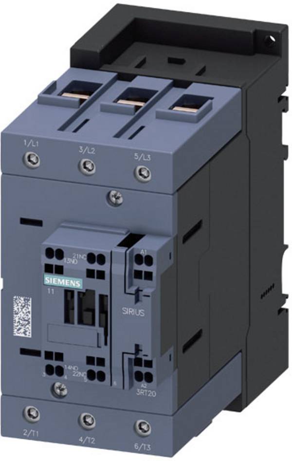 Siemens 3RT2045-3NF30 Contactor 1x NO, 1x NC 142 kW 1000 V 77 A Met varisator 1 stuk(s)