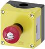 Siemens 3SU18010NN002AA2 3SU1801-0NN00-2AA2 Behuizing Voor bodembevestiging 1 knop Rood Sleutel-ontgrendeling 1 stuk(s) Piece