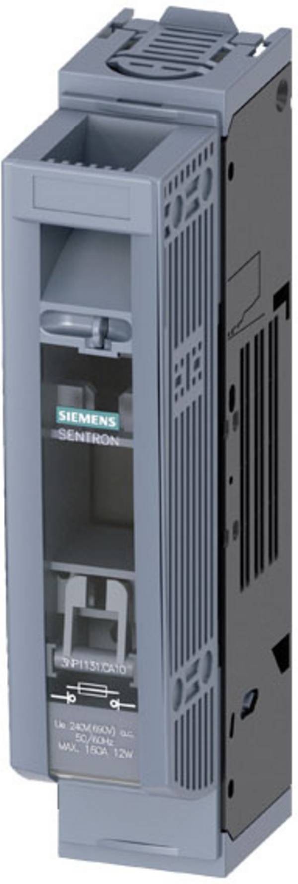 Siemens 3NP11311CA10 Lastscheidingsschakelaar voor zekering   Afmeting zekering : 00  160 A  240 V/AC, 120 V/DC 1 stuk(s)