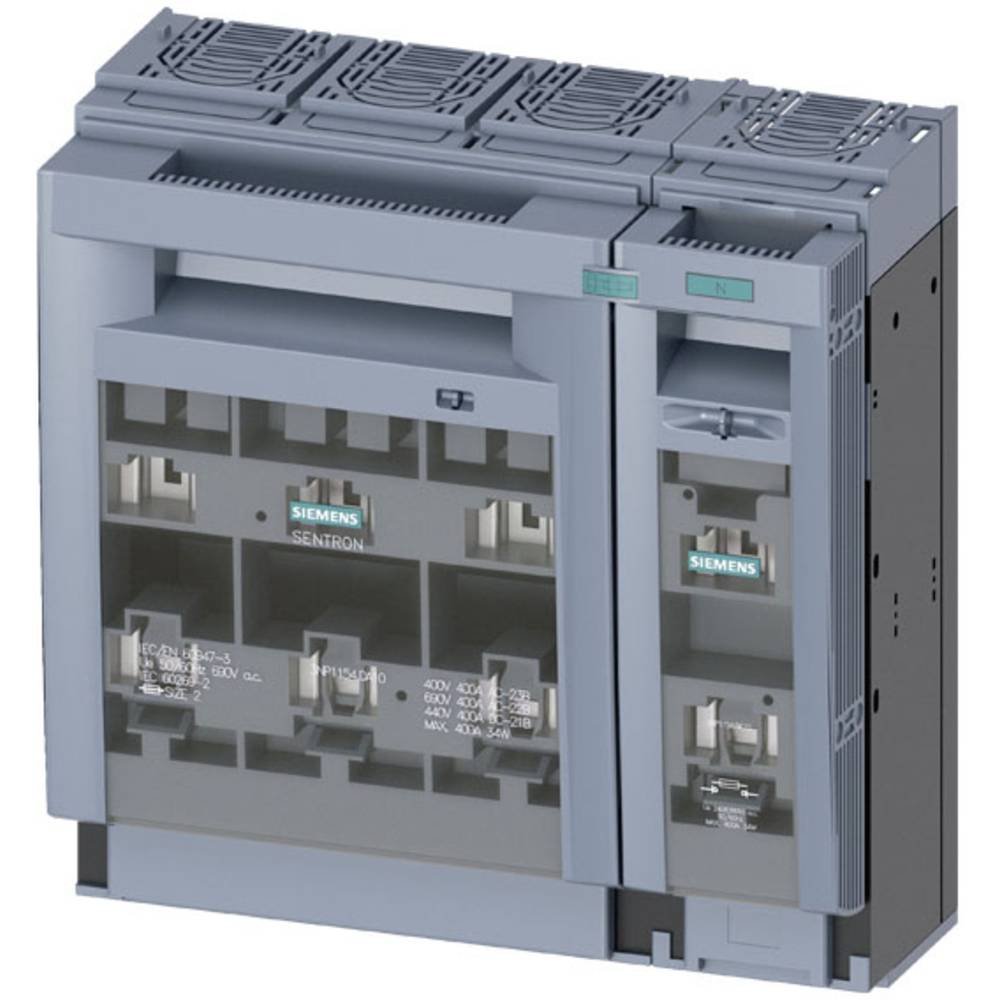Siemens 3NP11541DA10 Zekeringslastscheider Afmeting zekering : 2 400 A 690 V/AC, 440 V/DC 1 stuk(s)