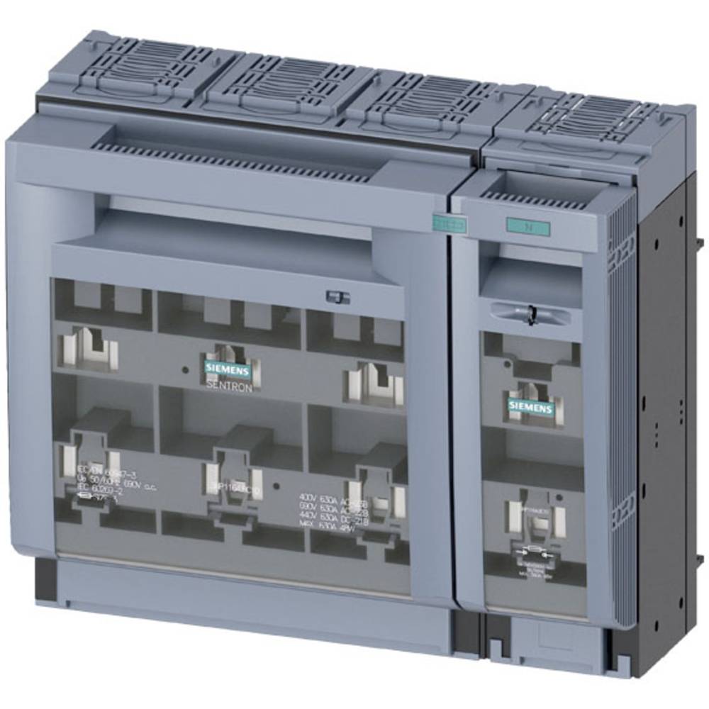Siemens 3NP11641BC10 Zekering-lastschakelaar Afmeting zekering : 3 630 A 690 V/AC, 440 V/DC 1 stuk(s)