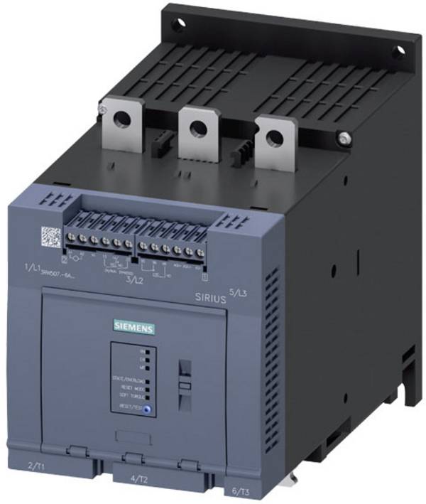Siemens 3RW5076-6AB04 3RW50766AB04 Softstarter Motorvermogen bij 400 V 250 kW Motorvermogen bij 230 V 132 kW 200 V, 480 V Nominale stroom 470 A