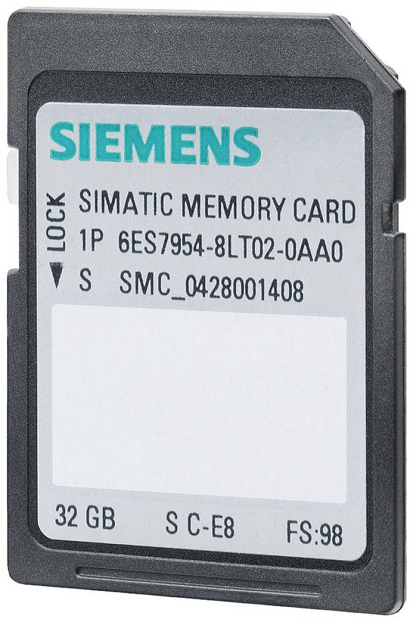 Siemens 6ES79548LT030AA0 6ES7954-8LT03-0AA0 PLC-geheugenkaart