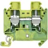 Siemens 8WH10000CK07 PE-doorgangsklem 12 mm Schroeven Toewijzing: Terre Groen-geel 50 stuk(s)