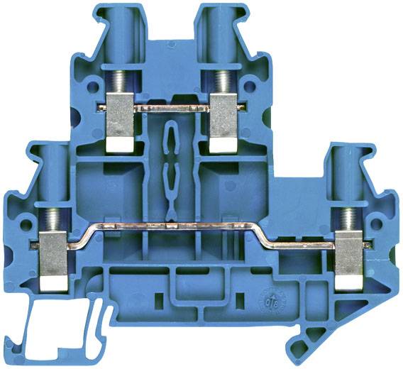 Siemens 8WH10200AF01 Klem 2-etages Schroeven Blauw 50 stuk(s)