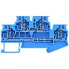 Siemens 8WH20200AG01 Klem 2-etages 6.2 mm Trekveeraansluiting Toewijzing: Dubbel Blauw 50 stuk(s) Piece